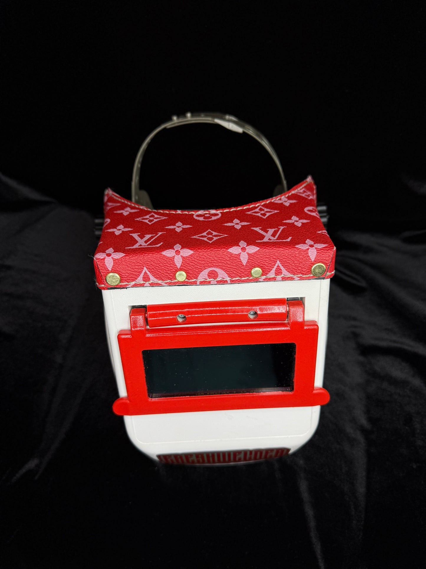 FRESHWELDER X LV Chopped welding hood White & Red