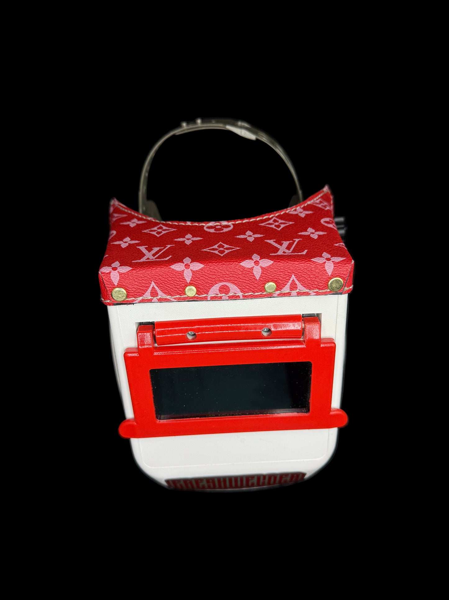 FRESHWELDER X LV Chopped welding hood White & Red