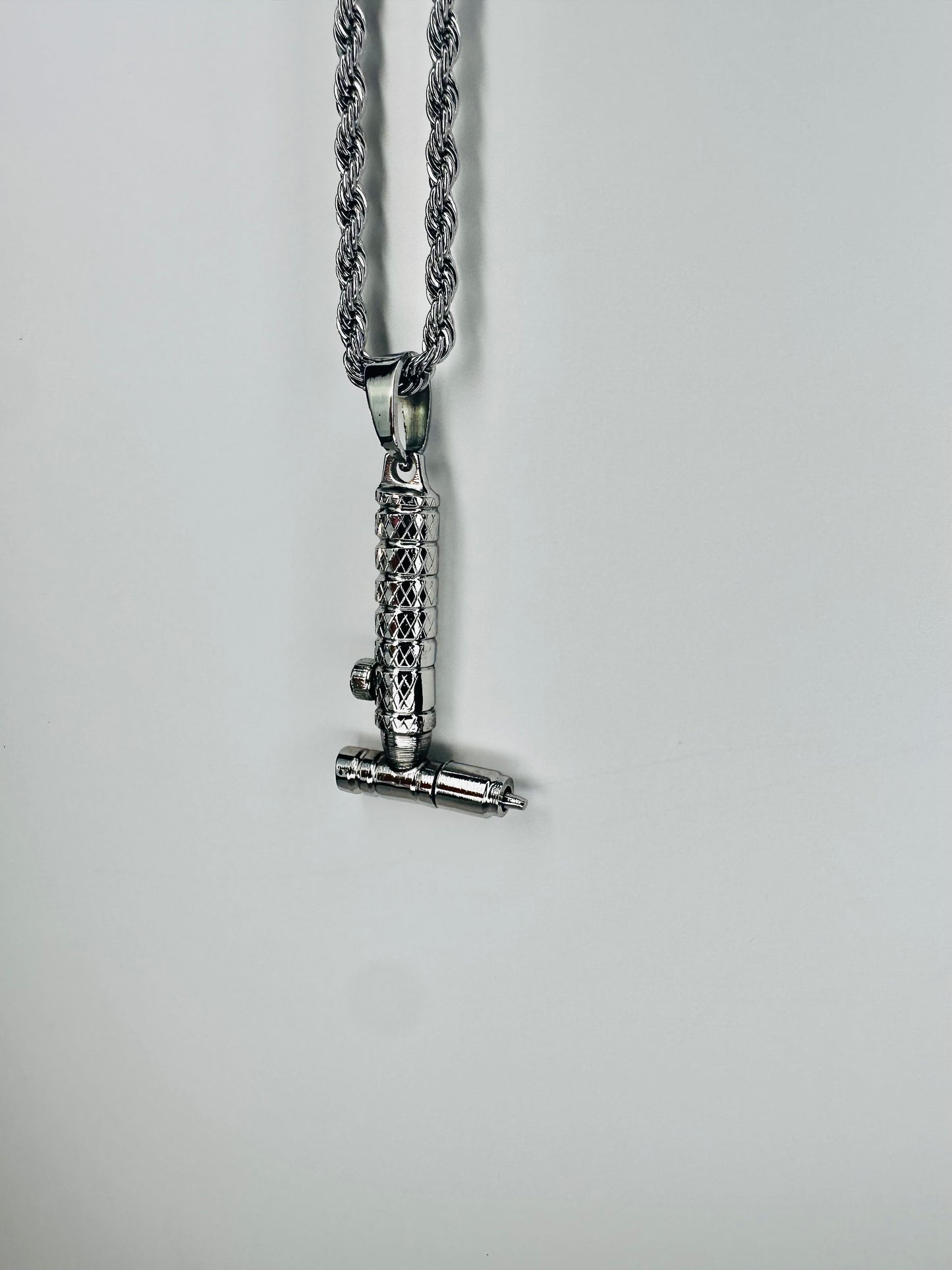 Tig Torch Necklace All Stainless Steel