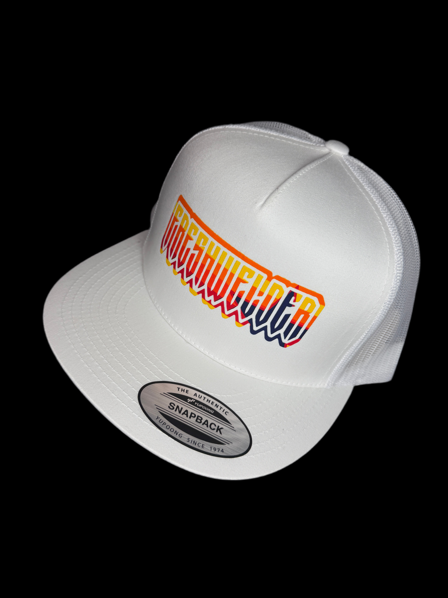 White Trucker Cap H-Town