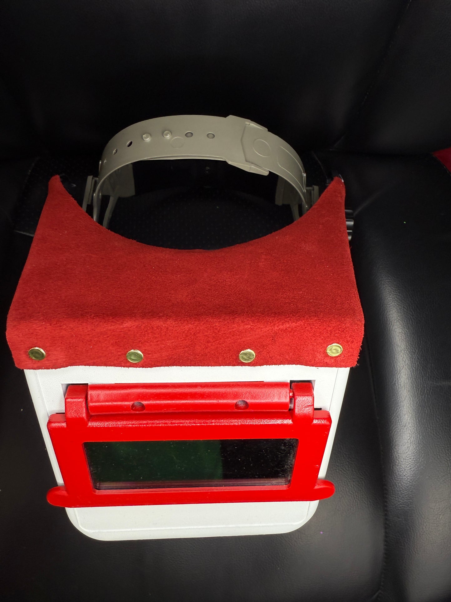 FRESHWELDER Hobart Chopped welding hood White&Red