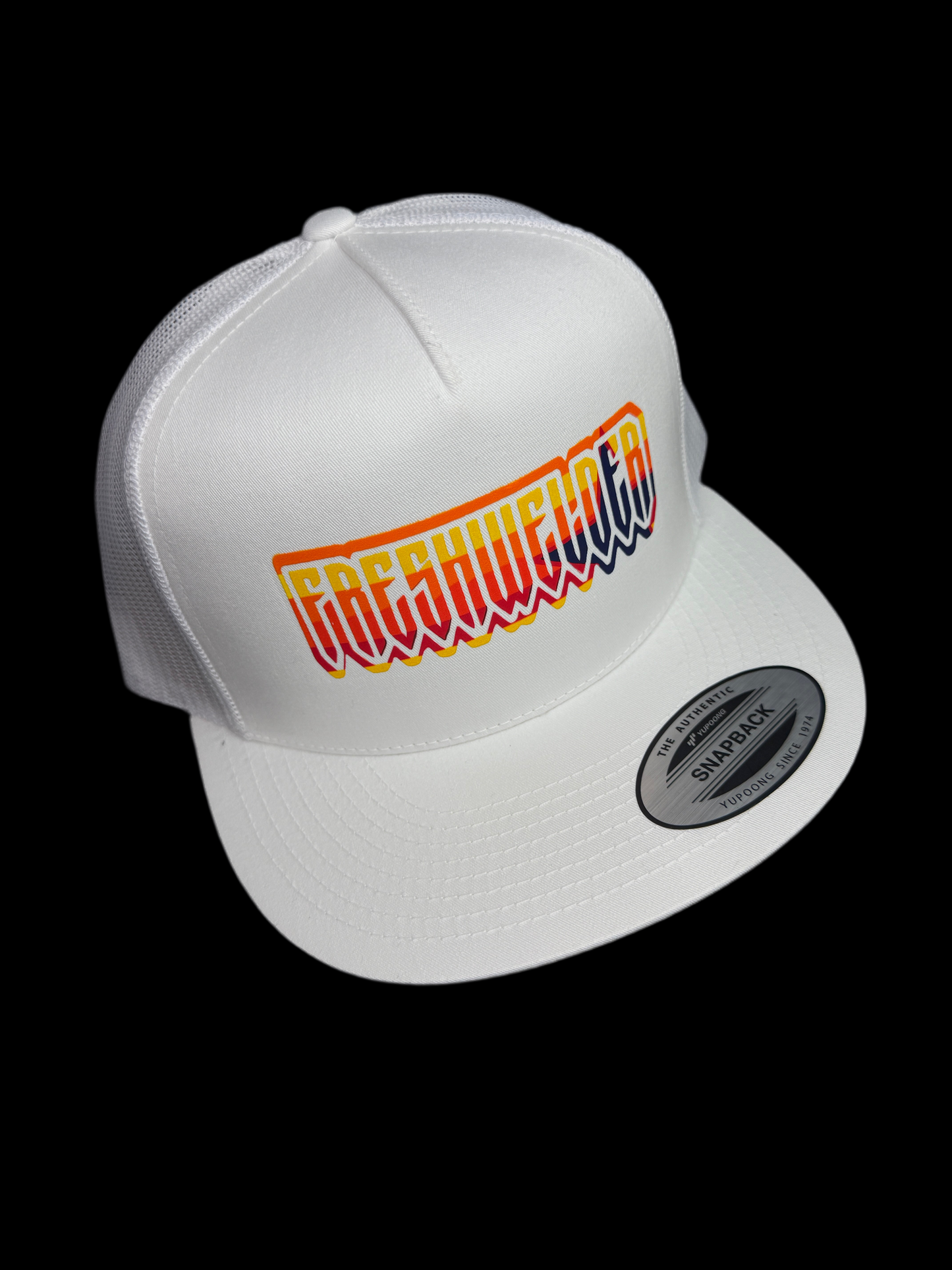 White Trucker Cap H-Town