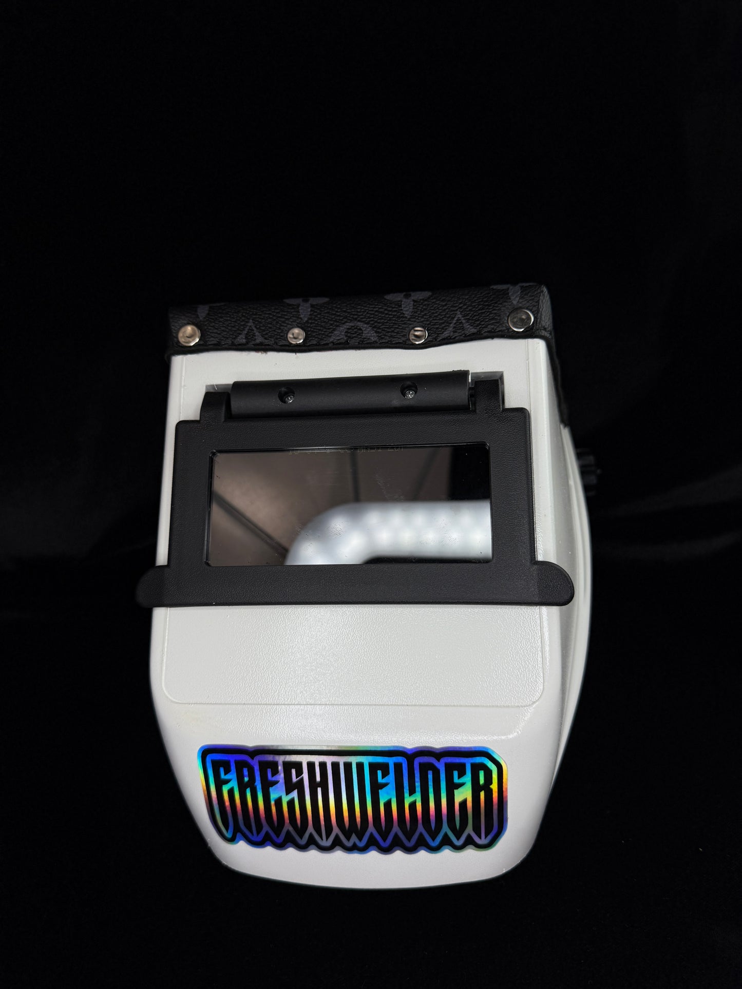 FRESHWELDER X LV Chopped welding hood Black & White