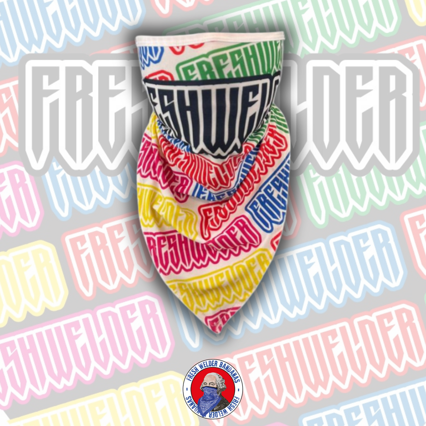 FreshWelder multi logo bandana 2