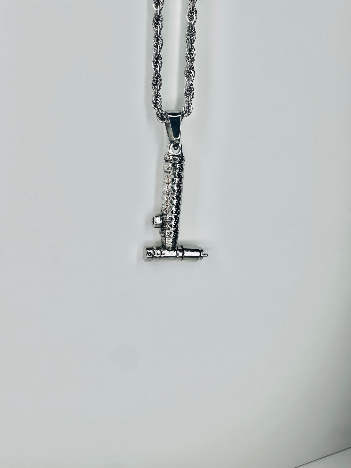 Tig Torch Necklace All Stainless Steel