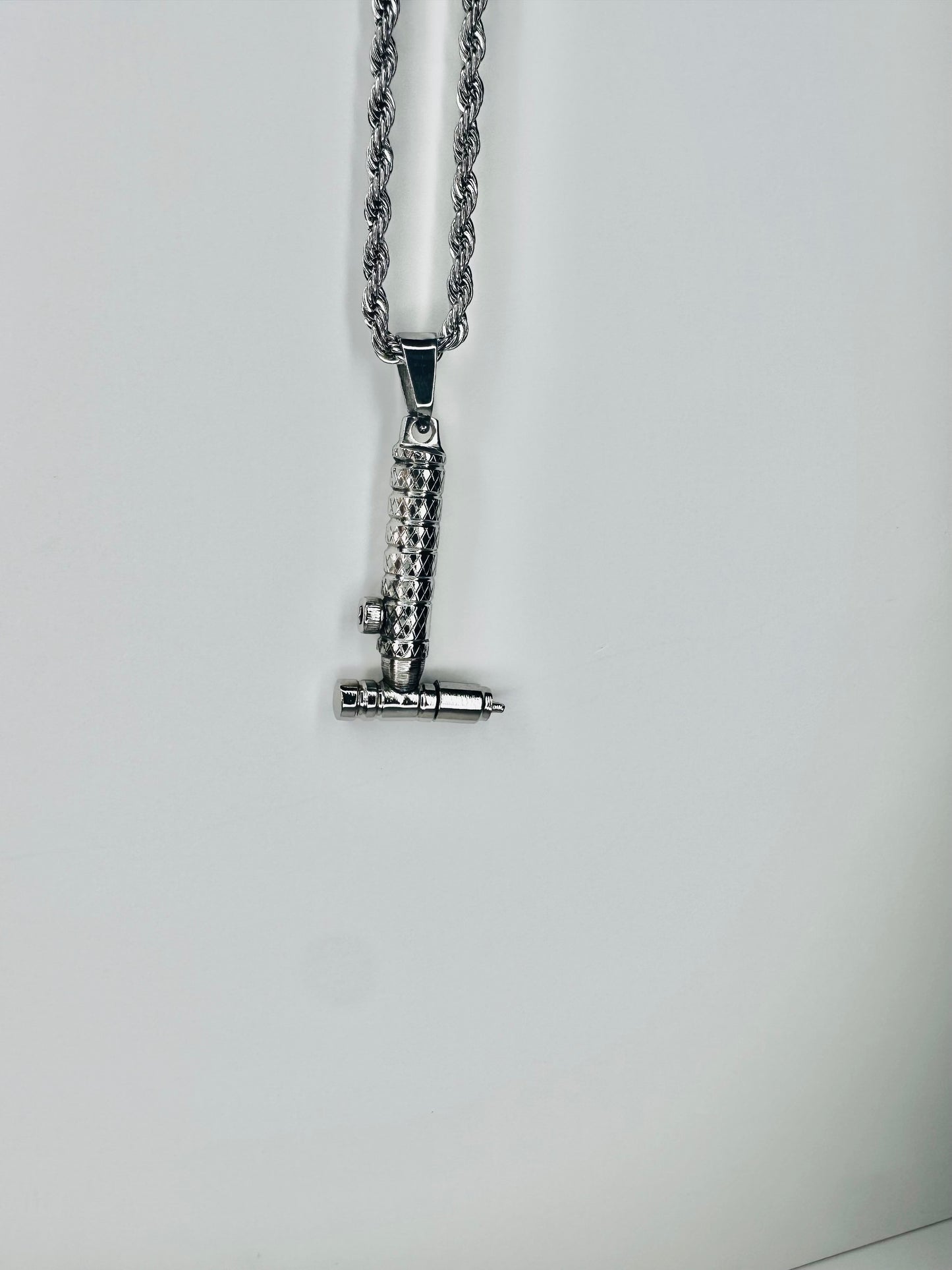 Tig Torch Necklace All Stainless Steel