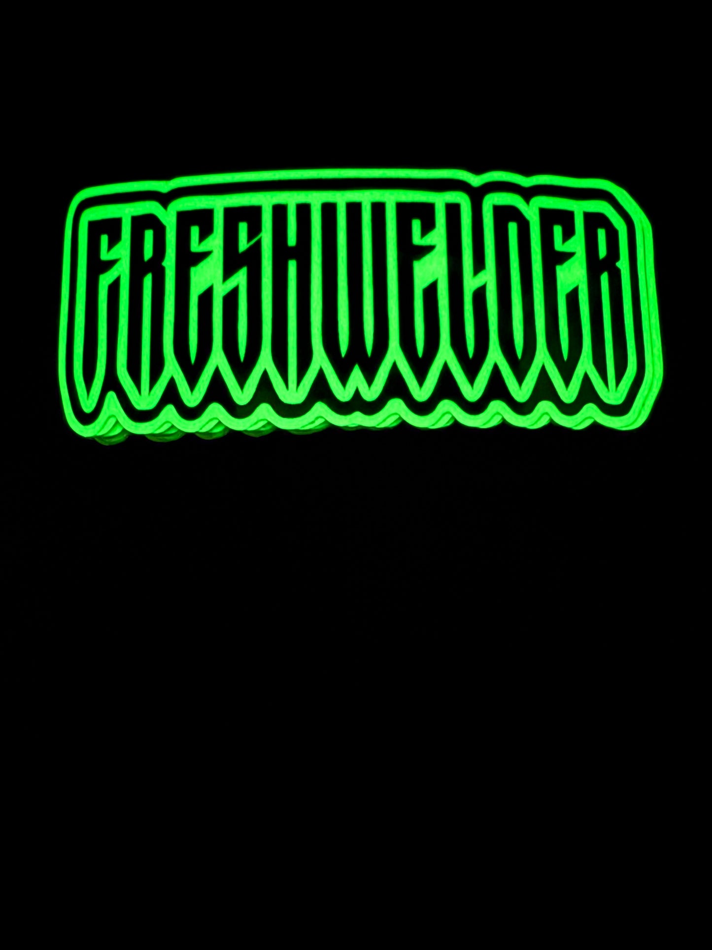 2 Pack Glow In The Dark stickers