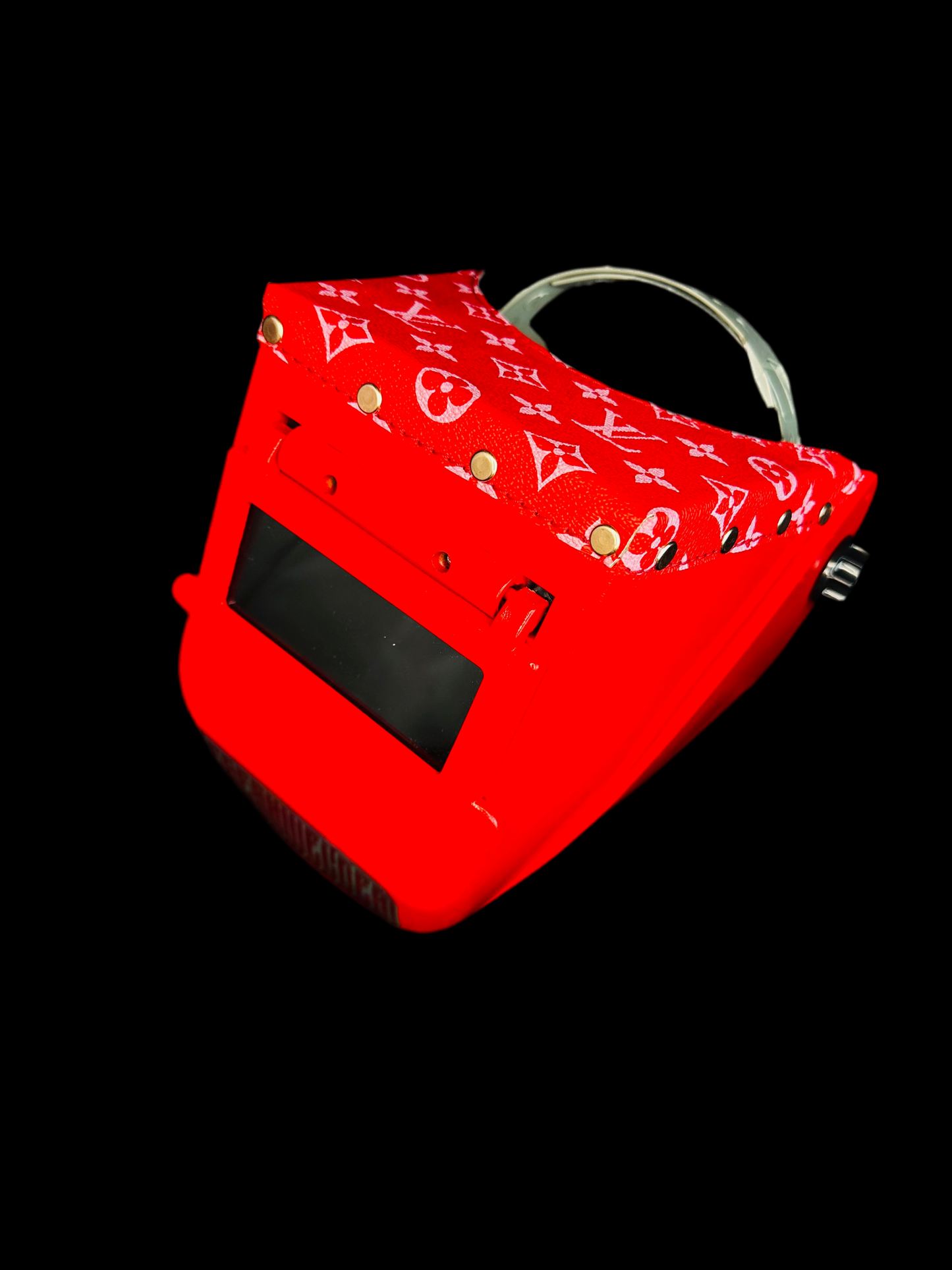 FRESHWELDER X LV Chopped welding hood Blood Red