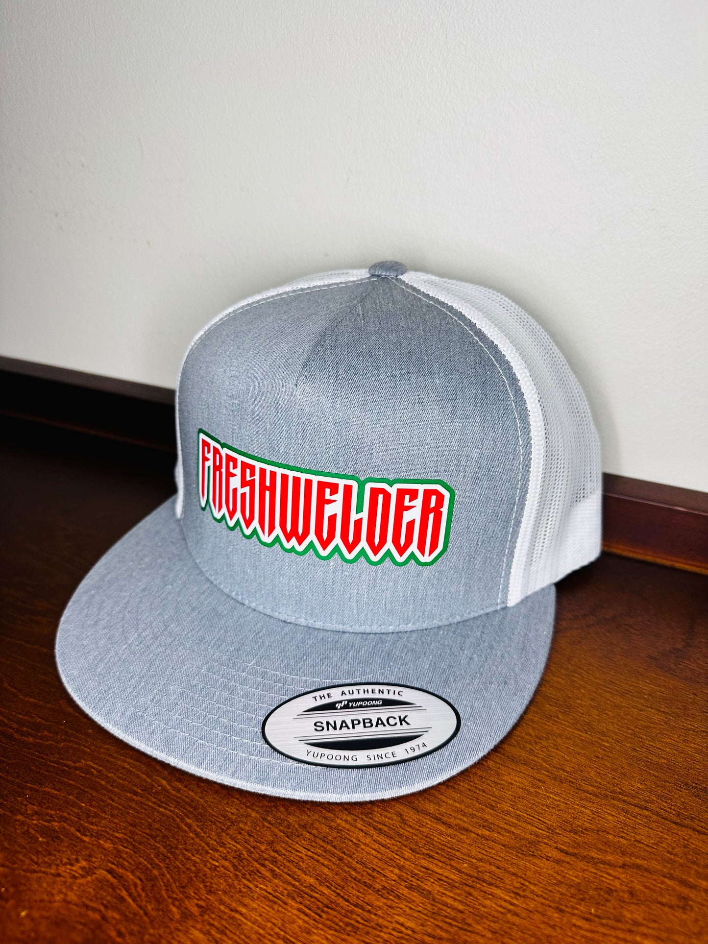 Heather Grey MX Trucker cap