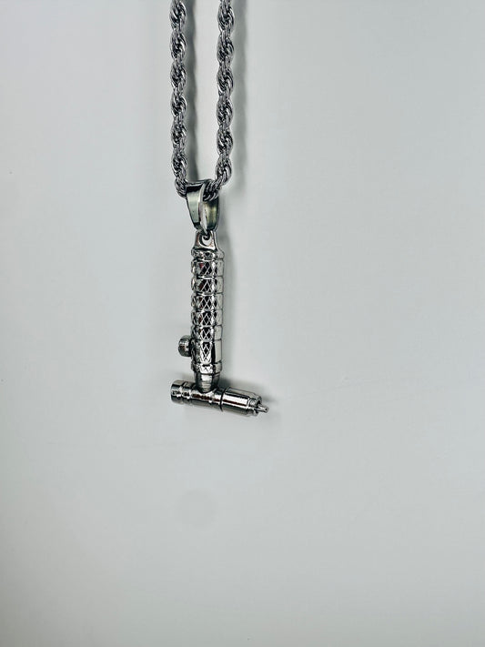 Tig Torch Necklace All Stainless Steel