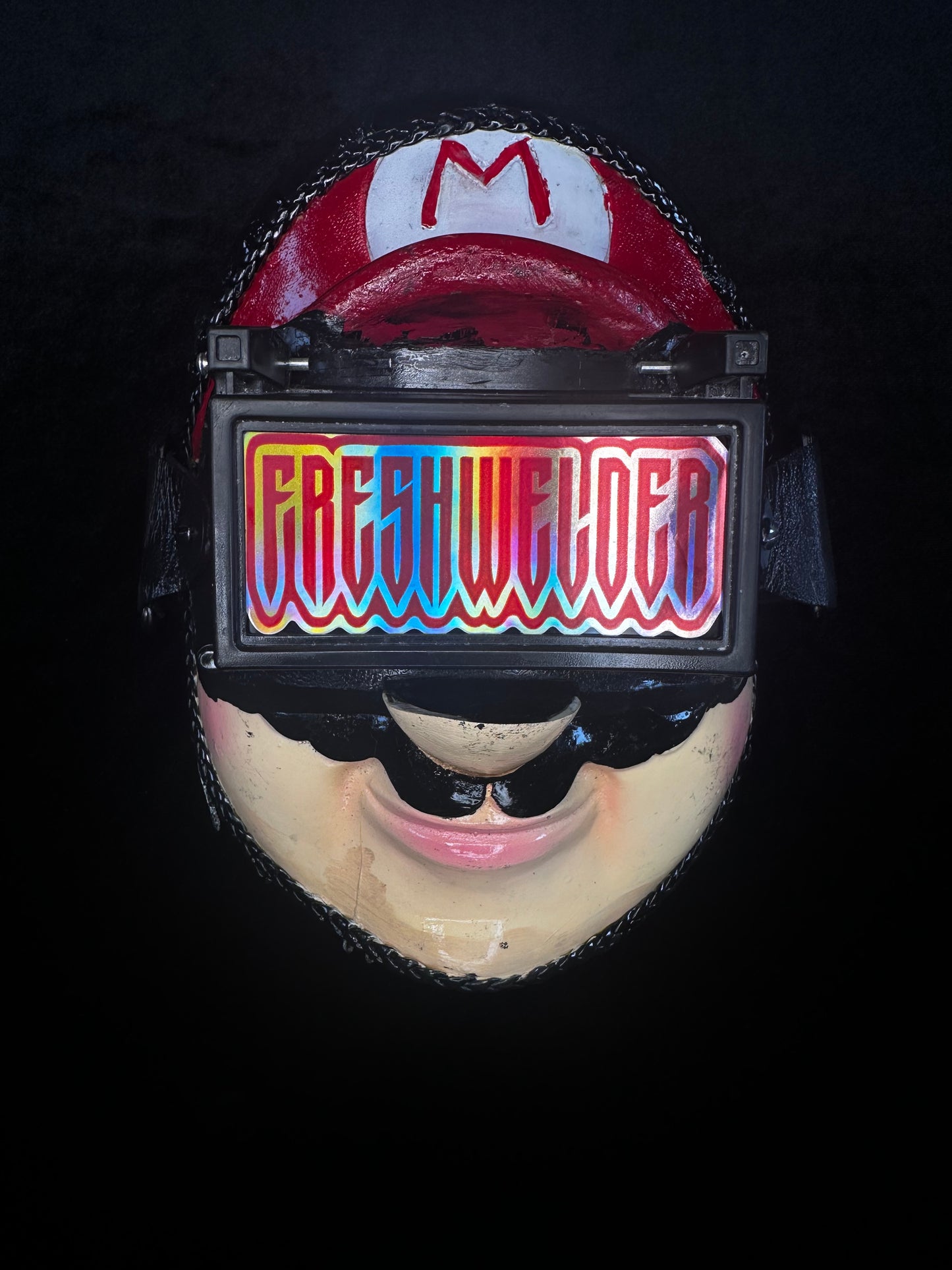 Mario Welding Mask