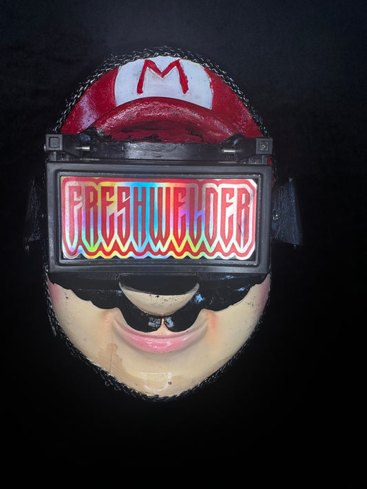 Mario Welding Mask