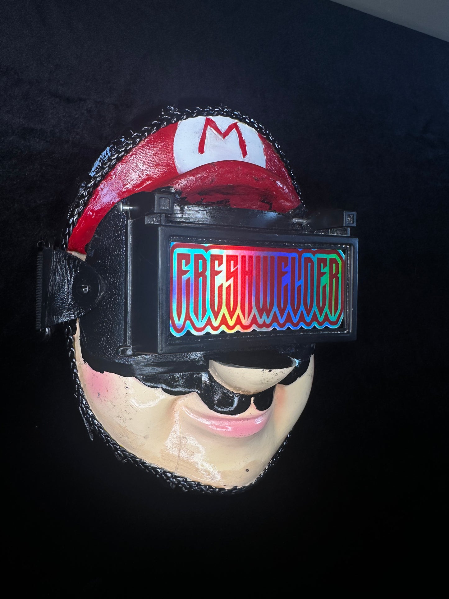 Mario Welding Mask