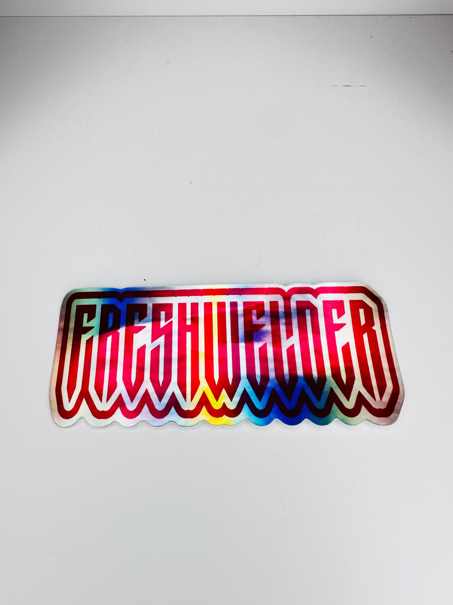 4 Pack Pink Holo FRESHWELDER Stickers
