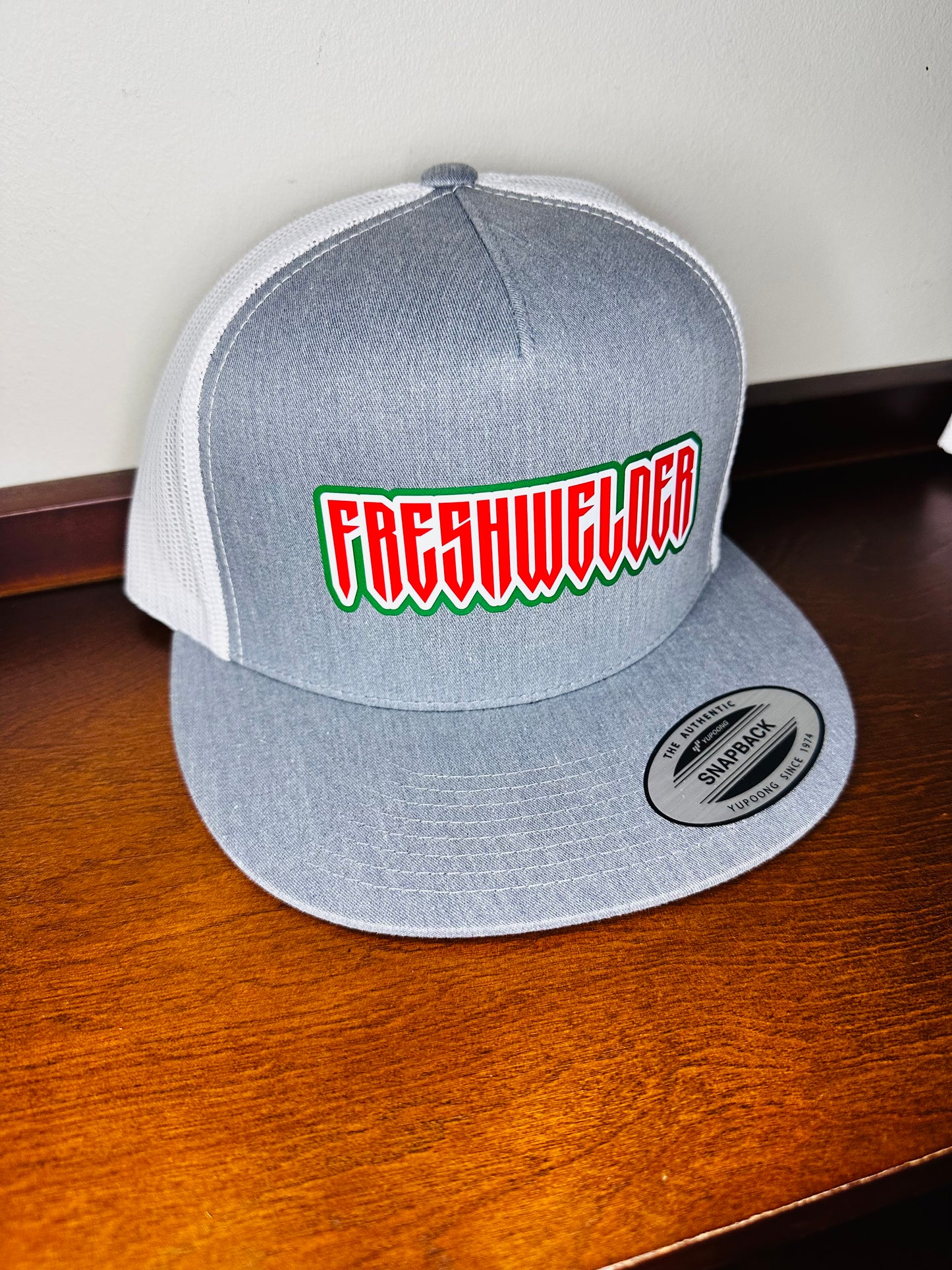 Heather Grey MX Trucker cap