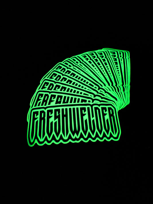 2 Pack Glow In The Dark stickers