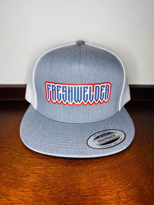 Heather Grey USA Trucker Cap
