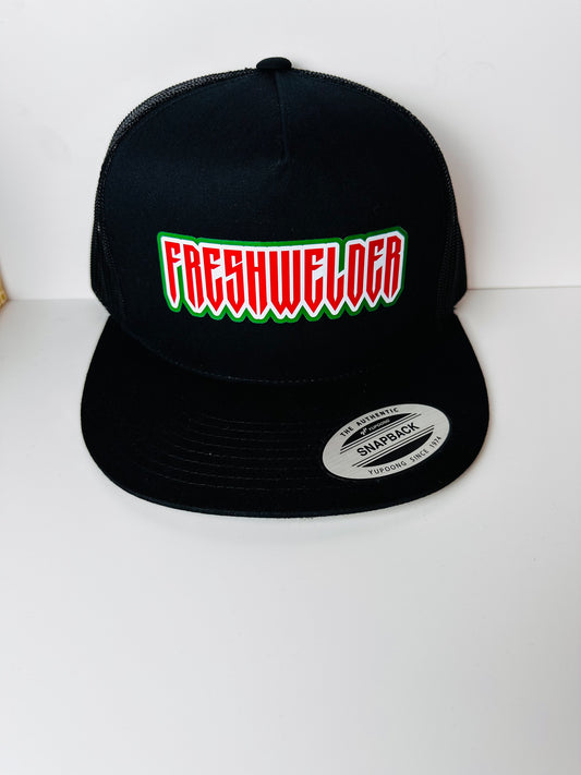 Black Trucker Cap MEX colors