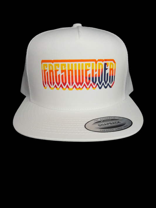 White Trucker Cap H-Town